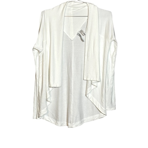 Athleta Sweaters - Athleta Soft White Cardigan Size XXS fits up to XL Stretchy